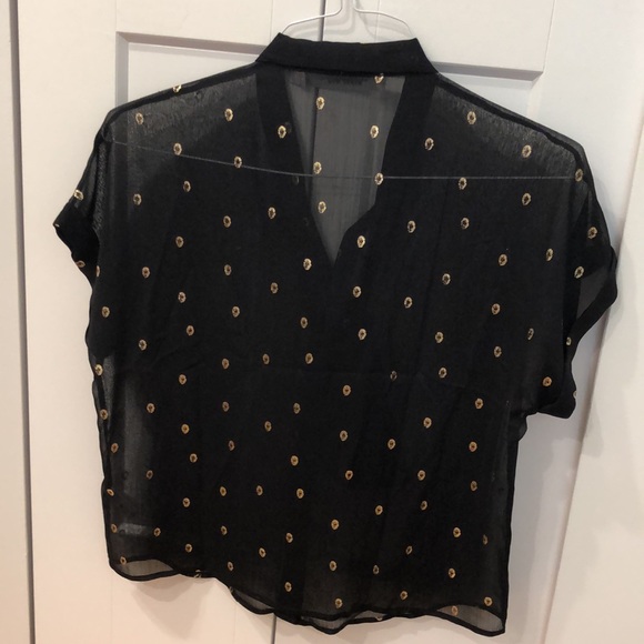 Contemporary blouse NWOT - Picture 3 of 4